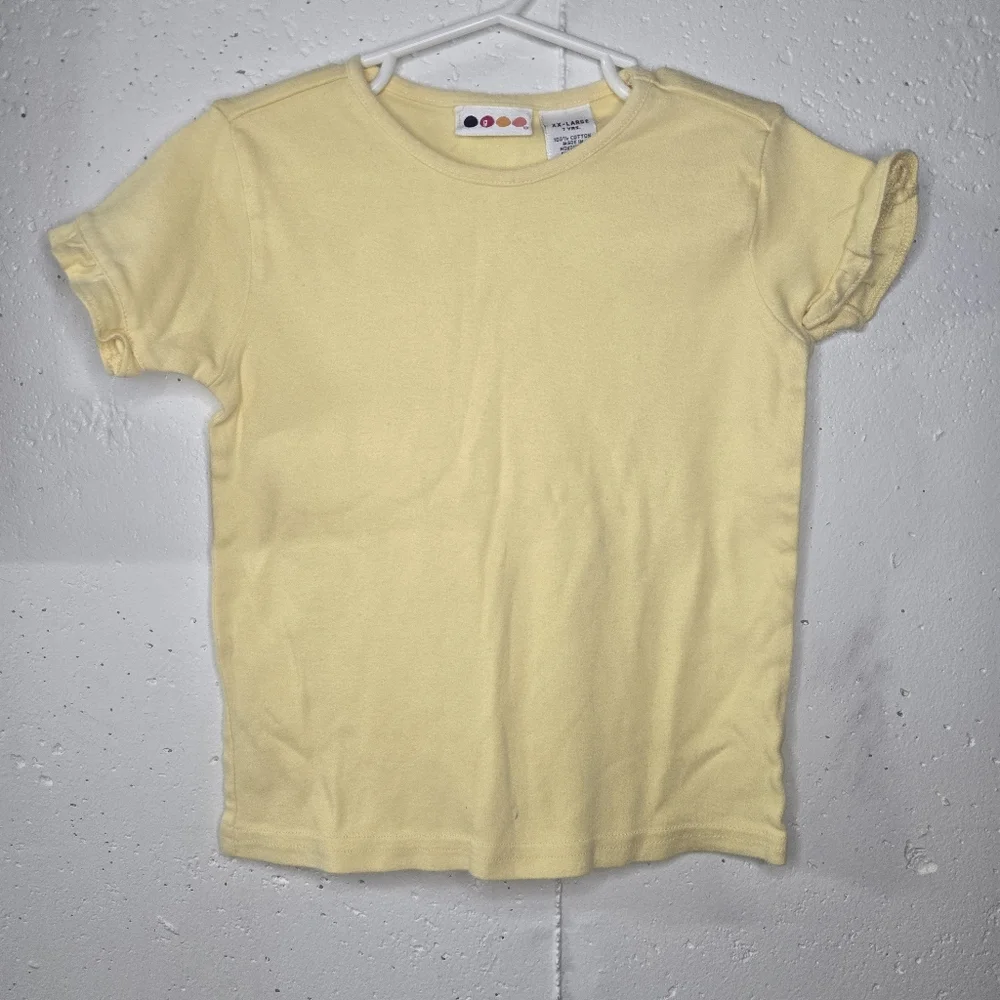 Gymboree Soft Yellow Short Sleeve Kids Tee